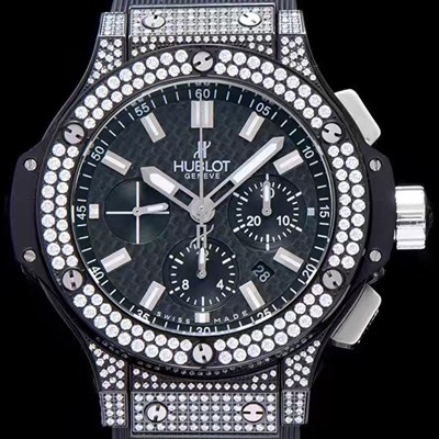 SA급 휴블렛 남성용 빅뱅 하이퀄리티 볼루션 블랙 다이얼 오토매틱 무브먼트 HUB0433 xx