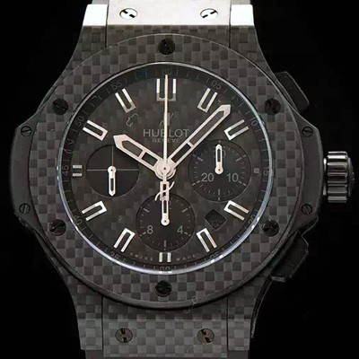 SA급 휴블렛 남성용 빅뱅 올 블랙다이얼 카본 44mm HUB0425 xx