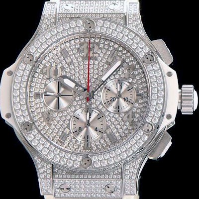 SA급 휴블렛 남성용 빅뱅 크로노그래프 다이아몬드 다이얼 오토매틱 무브먼트 HUB0431 xx