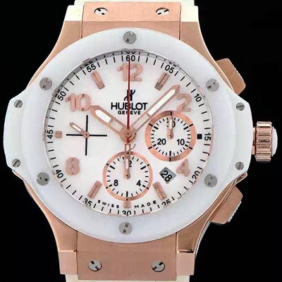 SA급 휴블렛 남성용 빅뱅 화이트 세라믹 울티메이트 에디션 화이트다이얼 HUB4211 xx