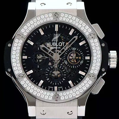 SA급 휴블렛 남성용 킹파워 리미티드 에디션 45mm 블랙다이얼 HUB0410 xx