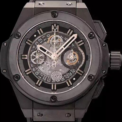 SA급 휴블렛 남성용 킹파워 리미티드 에디션 45mm HUB0414 xx