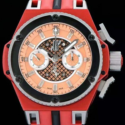 SA급 휴블렛 남성용 빅뱅 페라리 에디션 골드다이얼 HUB4202 xx