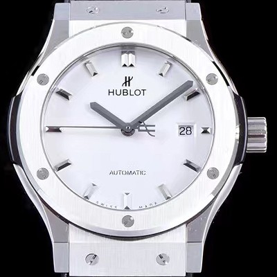 SA급 휴블렛 남성용 NEW 클레식 퓨전 511.NX.2611.LR 논그로노형 33MM 화이트 다이얼 오토매틱 무브먼트 HUB0200 xx