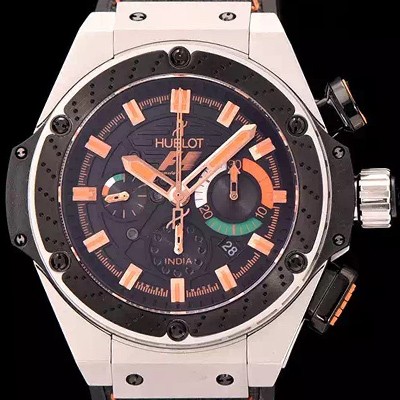 SA급 휴블렛 남성용 빅뱅 킹파워 F1 48mm 버전 블랙 다이얼 오토매틱 무브먼트 HUB0451 xx