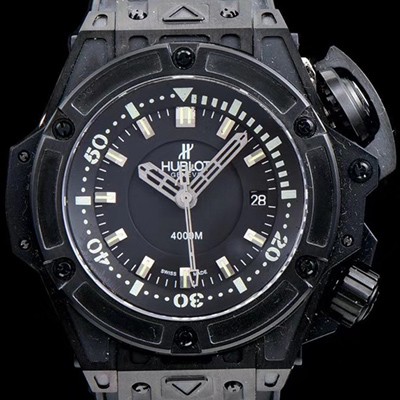 SA급 휴블렛 남성용 빅뱅 킹파워 731.QX.1140 블랙 카본 1:1 베스트 에디션 오셔노그래픽 4000M 블랙 다이얼 오토매틱 무브먼트 HUB0401 xx