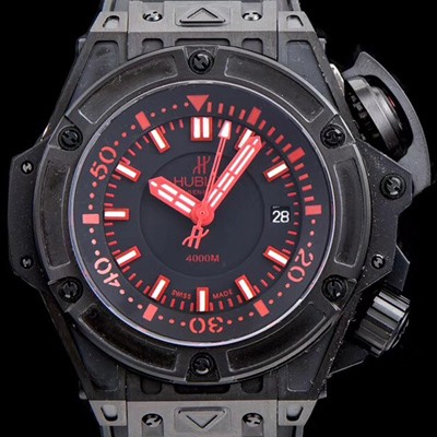 SA급 휴블렛 남성용 빅뱅 킹파워 731.QX.1140 블랙 카본 1:1 베스트 에디션 오셔노그래픽 4000M 블랙 다이얼 오토매틱 무브먼트 HUB0404 xx