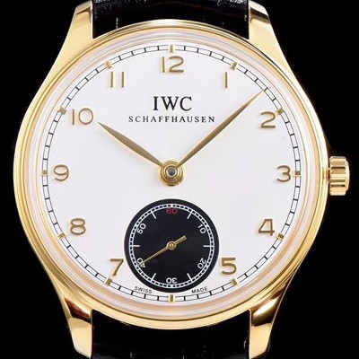 SA급 아이더블유씨 남성용 포르투기즈 최고급버전 IW545405 18k 옐로우골드 화이트 다이얼 IWC0205 xx