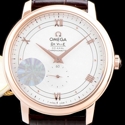 SA급 오메가 남성용 드빌 프레스티지 424.13.39.20.02.001 