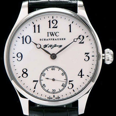 SA급 아이더블유씨 남성용 포르투기즈 에프에이 존스 화이트다이얼 IWC0450 xx