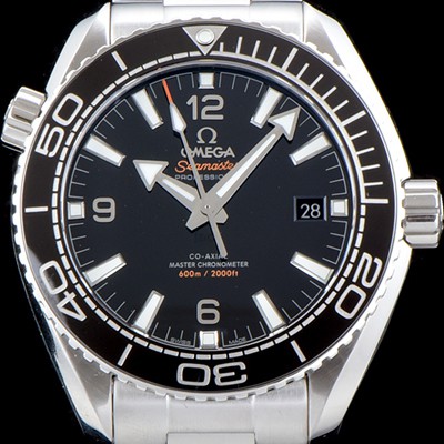 SA급 오메가 남성용 최신버전 업그레이드형!! 씨마스터 플래닛 오션600M 코-액시얼 마스터 크로노미터 43.5MM 블랙 다이얼 오토매틱 무브먼트 OMG0110 xx