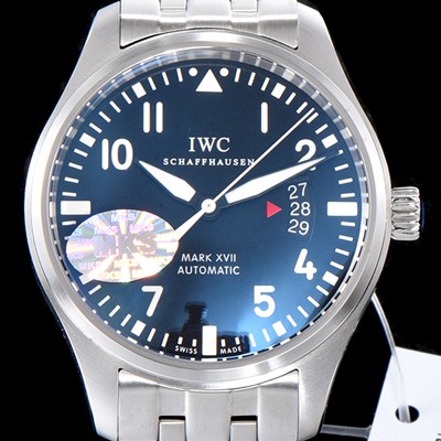 SA급 아이더블유씨 남성용 파일럿 IW326504 오토매틱 워치 41mm 블랙 다이얼 iwc4094 xx