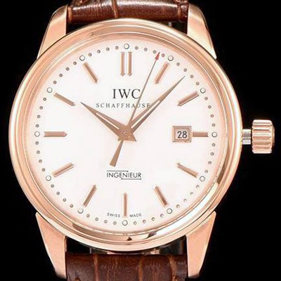 SA급 아이더블유씨 남성용 인게뉴어 화이트 다이얼 오토매틱 무브먼트 IWC0251 xx