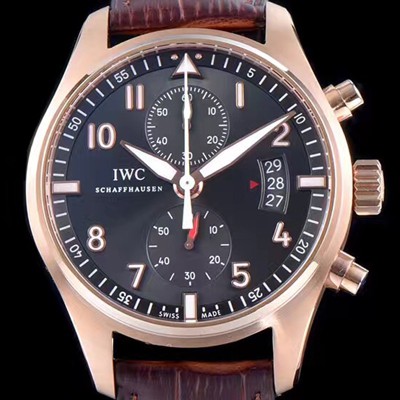 SA급 아이더블유씨 남성용 파일럿 IW387803 오토매틱 7750무브먼트 그레이 다이얼 IWC4240 xx