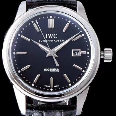 SA급 아이더블유씨 남성용 인게뉴어 블랙 다이얼 오토매틱 무브먼트 IWC0250 xx
