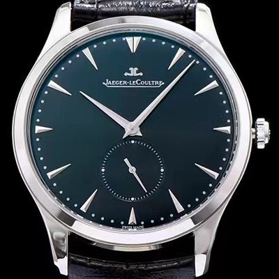 SA급 예거르꿀뜨르 남성용 오리지날 심플워치! Q1358470 마스터 울트라 씬 스몰 세컨드 블랙 다이얼 Jag0099 오 JAG4200 xx