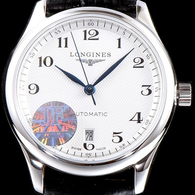 SA급 론진 남성용 마스터 L2.628.4.78.3 스테인레스 스틸 화이트다이얼 LON4201 xx