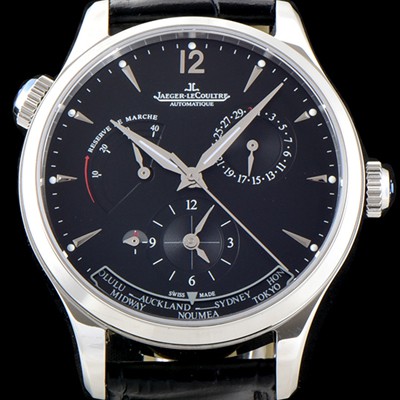 SA급 예거르쿨트르 남성용 신형 월드타임 모델!! 마스터 1428421 