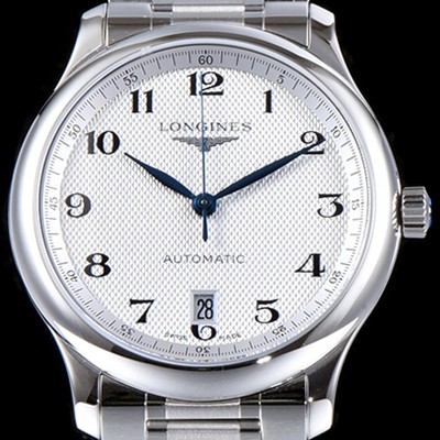 SA급 론진 남성용 워치메이킹 트래디션!! 마스터 컬렉션 L2.628.4.78.6 라운드형 38.5MM 데이트 UP!! 실버 발리콘 다이얼 브레이슬릿 오토매틱 무브먼트 LON0405 xx