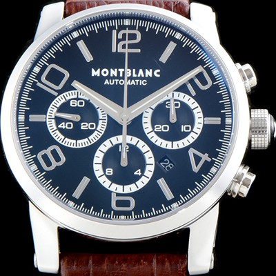 SA급 몽블랑 남성용 몽블랑 타임워커 크로노그래프 오토메틱 MON4243 xx