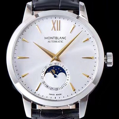 SA급 몽블랑 남성용 헤리티지시리즈 화이트 다이얼 MON42000 xx
