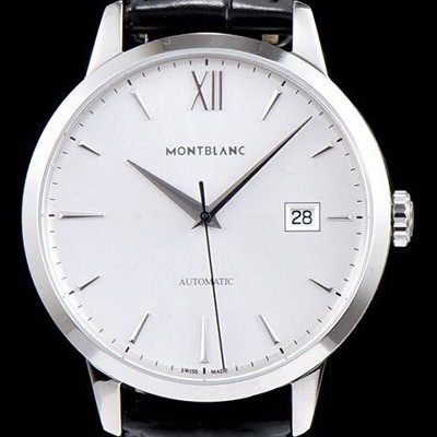 SA급 몽블랑 남성용 헤리티지시리즈 U0111622 화이트 다이얼 오토매틱 무브먼트 MON0402 xx
