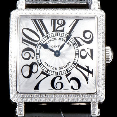 SA급 프랭크 뮬러 남성용 마스터 스퀘어 6000 K SC DT COL DRM V D 레이디 워치 쥬얼 다이아몬드 베젤 크레이지 아워 다이얼 스위스 오토매틱 무브먼 FRA4432 xx