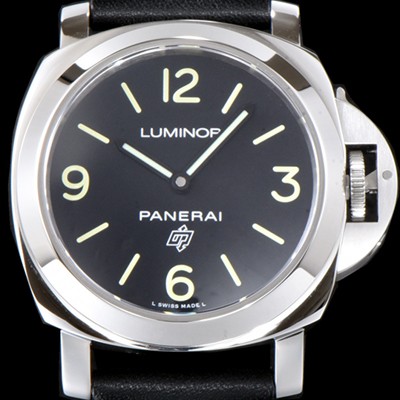SA급 파네라이 남성용 루미노르 PAM00773 베이스 로고 3 데이즈 아치아이오 블랙 다이얼 신형 PANERAI Cal. P.6000 Type 수제공정형 튜닝완료 무브먼트 PAN1214 xx