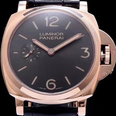 SA급 파네라이 남성용 루미노르 블랙 다이얼 오토매틱 무브먼트 PAN0225 xx