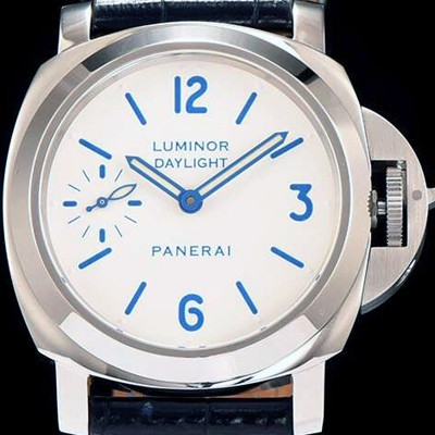 SA급 파네라이 남성용 루미노르 화이트 다이얼 오토매틱 무브먼트 PAN1202 xx