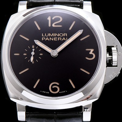 SA급 파네라이 남성용 루미노르 블랙 다이얼 오토매틱 무브먼트 PAN0220 xx