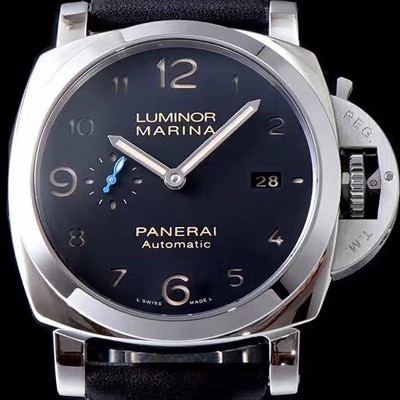 SA급 파네라이 남성용 루미노르 블랙 다이얼 오토매틱 무브먼트 PAN0216 xx