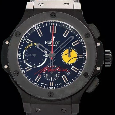 SA급 휴블렛 남성용 빅뱅 44mm 특별각인 한정판 블랙다이얼 HUB4212 xx