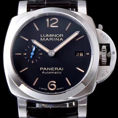 SA급 파네라이 남성용 루미노르 블랙 다이얼 오토매틱 무브먼트 PAN1215 xx