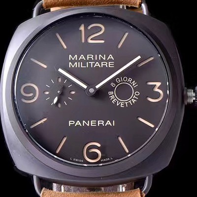 SA급 파네라이 남성용 라디오미르 마리나 밀리터리 팸339 블랙다이얼 PAN4200 xx