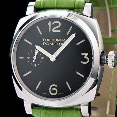 SA급 파네라이 남성용 뉴 레디오미르 수동형 무브먼트 업그레이드 블랙 다이얼 41mm PAN0245 xx