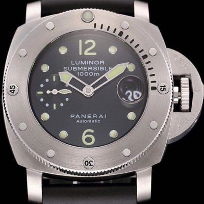 SA급 파네라이 남성용 1:1 수제공정형 루미너 서브미시블 팸 243 블랙다이얼 PAN0403 xx
