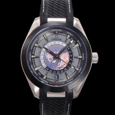 SA급 오메가 남성용 씨마스터 220.92.43.22.99.001 아쿠아테라 150M GMT 월드타이머 43미리 오토매틱 Cal. 8938 타입 우레탄줄 그레이 다이얼 omg20244 xx