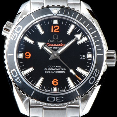 SA급 오메가 남성용 시마스터 플래닛 오션 프로패셔널 세라믹 베젤 45mm 오토매틱 무브먼트 OMG0300 xx