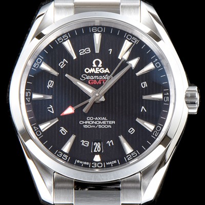 SA급 오메가 남성용 시마스터 231.10.43.22.01.001 VS사 아쿠아 테라 150M 오메가 코-액시얼 크로노미터 지엠티 43MM 블랙 다이얼 브레이슬릿 오토매틱 무브먼트 OMG0540 xx