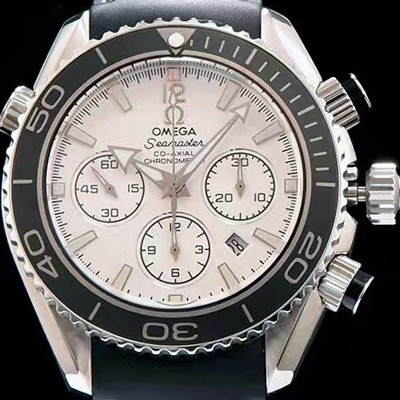 SA급 오메가 남성용 시마스터 코엑시엘 222.32.38.50.01 18k 로즈골드 크로노그래프 화이트 다이얼 오토매틱 무브먼트 OMG00015 xx