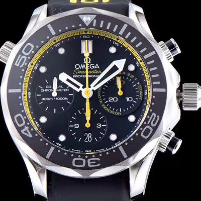 SA급 오메가 남성용 업그레이드!!! 오메가 씨마스터 크로노그래프 오토매틱 무브먼트 OMG0304 xx