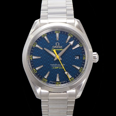 SA급 오메가 남성용 씨마스터 231.10.42.21.03.004 아쿠아테라 제임스 본드 007 리미티드 에디션 15,007 Gauss 코-액시얼 41.5MM 크로노미터 블루 다이얼 오토매틱 무브먼트 omg20230 xx