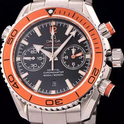 SA급 오메가 남성용 씨마스터 ETA-7750 오토매틱 무브먼트 블랙 다이얼 OMG0020 xx