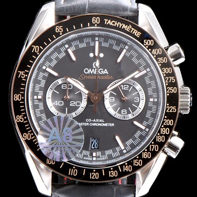 SA급 오메가 남성용 스피드마스터 329.23.44.51.06.001 레이싱 코-액시얼 마스터 크로노미터 타키미터 크로노그래프 그레이 다이얼 일본 수입산 쿼츠 무브먼트 OMG0001 xx