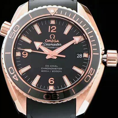 SA급 오메가 남성용 시마스터 플래닛오션 600m 코액시얼 블랙다이얼 OMG0004 xx