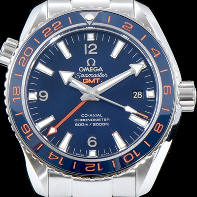 SA급 오메가 남성용 시마스터 플래닛 오션 코엑시얼 지엠티 블랙다이얼 OMG0114 xx