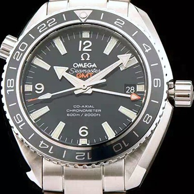 SA급 오메가 남성용 시마스터 플래닛 오션 코엑시얼 지엠티 블루다이얼 OMG01103 xx