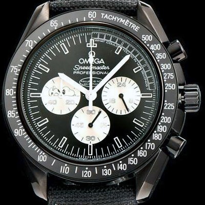 SA급 오메가 남성용 스피드마스터 3573.50.00 블랙 다이얼 스위스 정품 쿼츠 무브먼트 OMG0002 xx