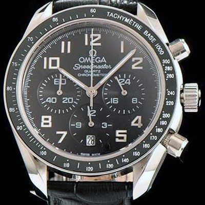 SA급 오메가 남성용 스피드마스터 크로노그래프 쿼츠 OMG0001 xx
